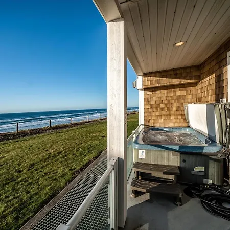 Apartamento Oceanfront Contemporary Lincoln City Exterior foto